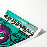 Expressionist Art Poster – Vibrant Abstract Bern Kunsthalle Wall Art