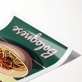 Extra large rolled print featuring line art flowers in black and white, ideal for large living room wall decor.