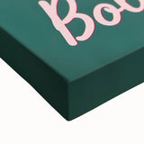 Black and white landscape art painting of food dishes on a stretched canvas, suitable for bedroom wall decor.