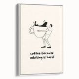 Vintage poster art of colorful cocktails on a black background, framed canvas, ideal for living room decor.