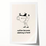 Extra large rolled print featuring a vibrant floral design, ideal for dining room or bathroom wall art.