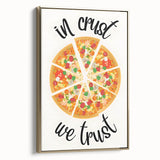 Framed canvas featuring vintage poster art of a landscape, with muted gold and black tones, ideal for bedroom decor.