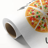 Art deco poster featuring colorful geometric shapes on rolled canvas, ideal for nursery wall art or dining room decor.