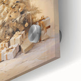 Golden Christmas Tree – Luxurious Christmas Canvas Art