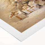 Golden Christmas Tree – Luxurious Christmas Canvas Art