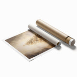 Golden Christmas Tree – Luxurious Christmas Canvas Art