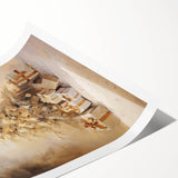 Golden Christmas Tree – Luxurious Christmas Canvas Art