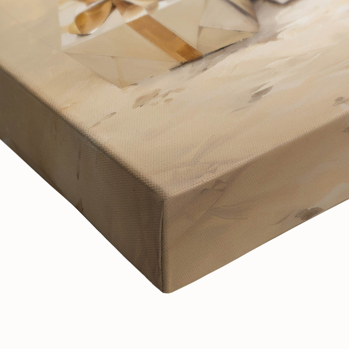 Golden Christmas Tree – Luxurious Christmas Canvas Art