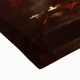 Glowing Jack-O'-Lanterns Halloween Wall Art - Spooky Fall Decor