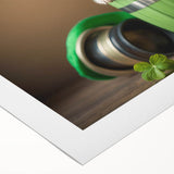 St. Patrick’s Day Puppy - Cute Leprechaun Wall Art