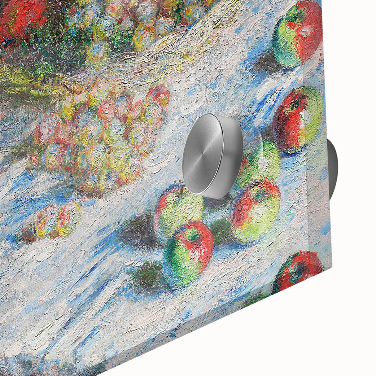 Apples and Grapes - Colorful Still Life by Claude Monet