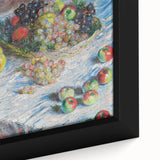 Apples and Grapes - Colorful Still Life by Claude Monet