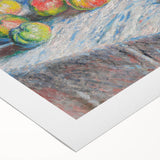 Apples and Grapes - Colorful Still Life by Claude Monet