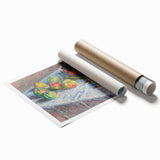 Apples and Grapes - Colorful Still Life by Claude Monet