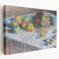 Apples and Grapes - Colorful Still Life by Claude Monet