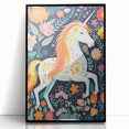 Magical Unicorn Nursery Wall Art – Framed Acrylic Art Prints