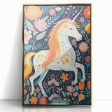 Magical Unicorn Nursery Wall Art – Framed Acrylic Art Prints