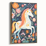 Magical Unicorn Nursery Wall Art – Framed Acrylic Art Prints