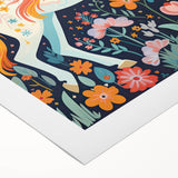 Magical Unicorn Nursery Wall Art – Framed Acrylic Art Prints