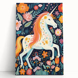 Magical Unicorn Nursery Wall Art – Framed Acrylic Art Prints