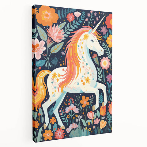 Magical Unicorn Nursery Wall Art – Framed Acrylic Art Prints