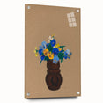 Modern Wall Art - Pansies by Odilon Redon - Abstract Floral Art Print