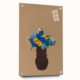 Modern Wall Art - Pansies by Odilon Redon - Abstract Floral Art Print