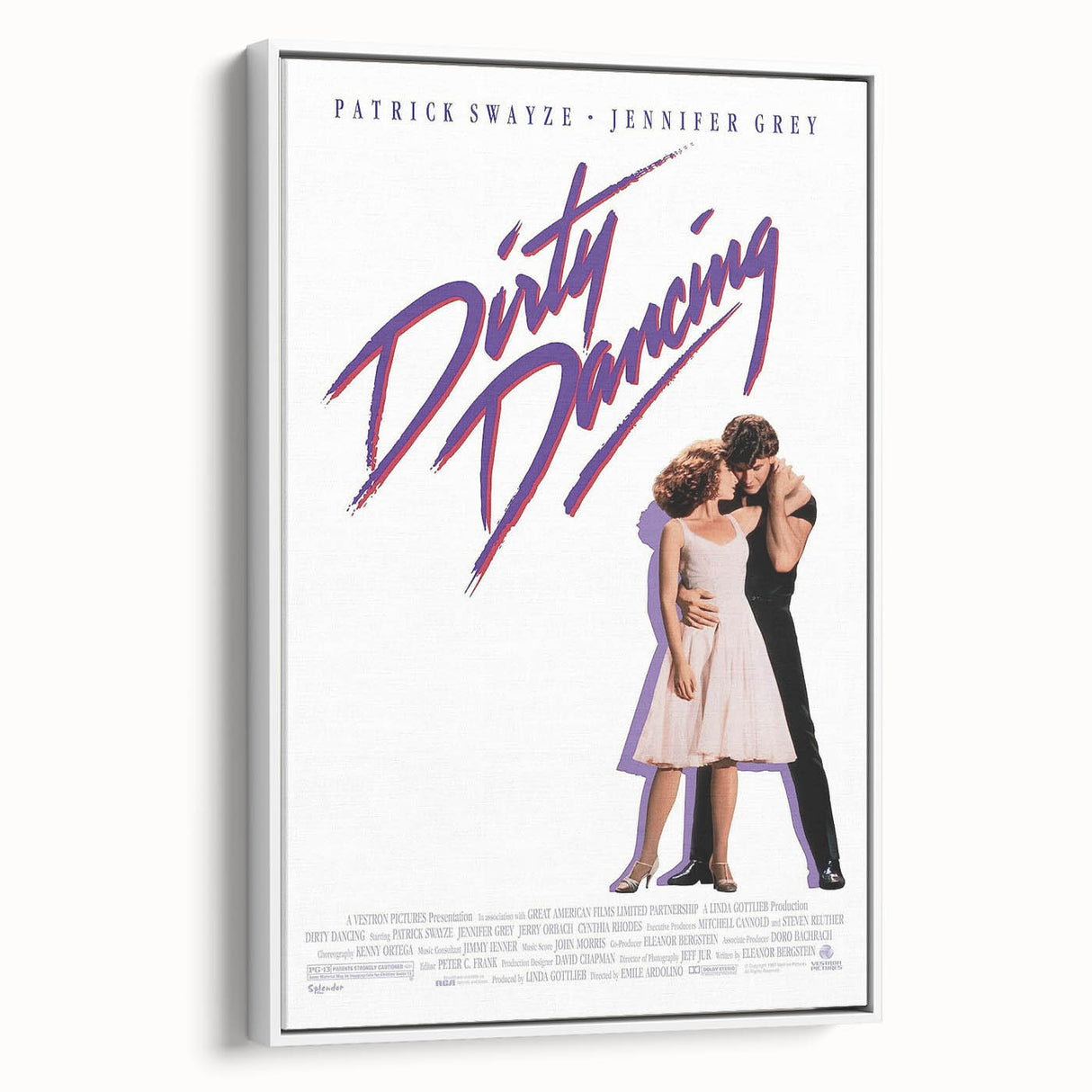 Retro Wall Art - Dirty Dancing Vintage Movie Poster