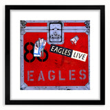 Retro Wall Art – Eagles Live Album Canvas Print