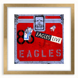 Retro Wall Art – Eagles Live Album Canvas Print