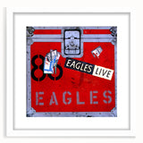 Retro Wall Art – Eagles Live Album Canvas Print