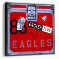 Retro Wall Art – Eagles Live Album Canvas Print