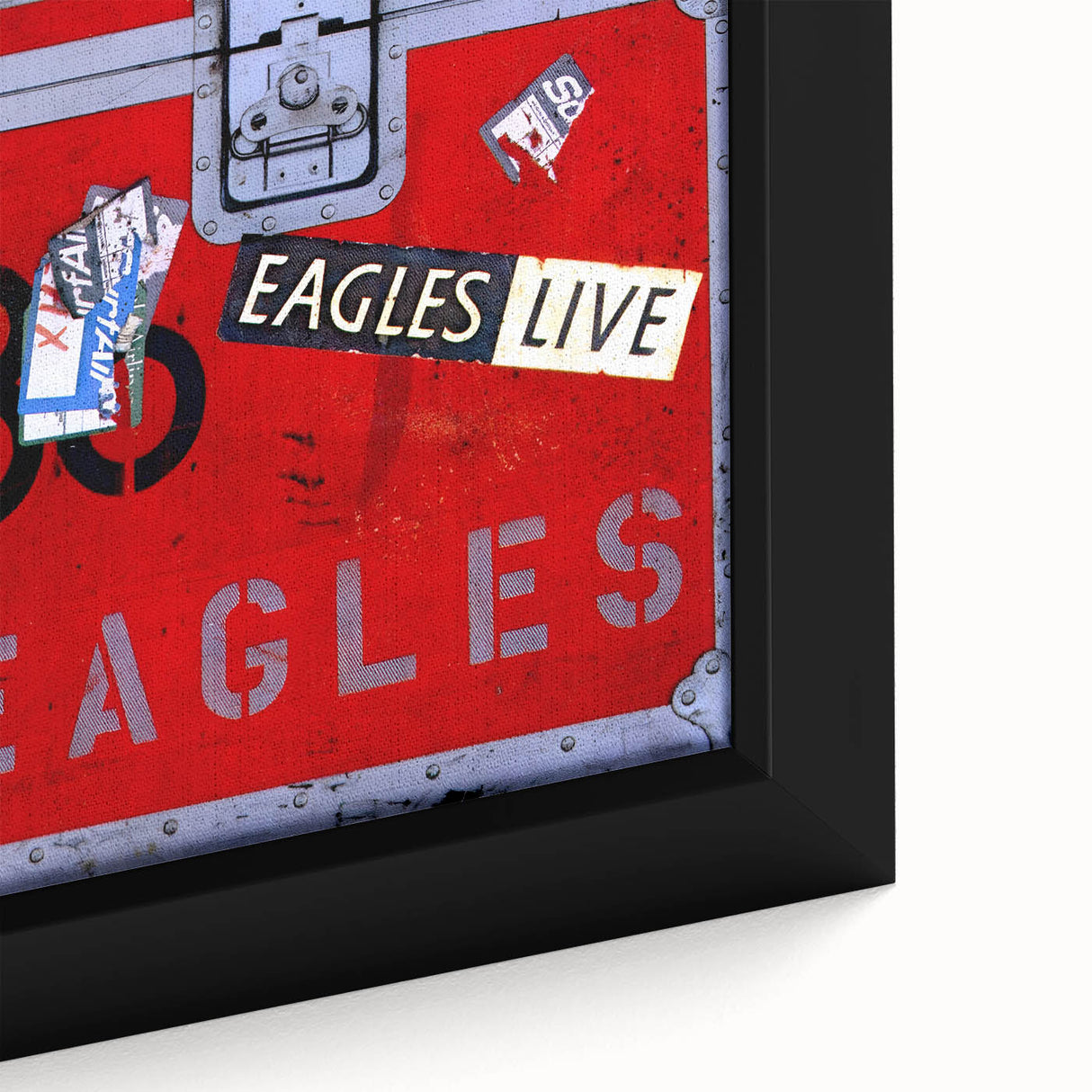 Retro Wall Art – Eagles Live Album Canvas Print