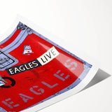 Retro Wall Art – Eagles Live Album Canvas Print