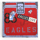 Retro Wall Art – Eagles Live Album Canvas Print
