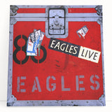 Retro Wall Art – Eagles Live Album Canvas Print
