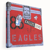 Retro Wall Art – Eagles Live Album Canvas Print