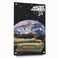 Arctic Monkeys Tranquility Base Poster – Retro Space Wall Art