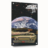 Arctic Monkeys Tranquility Base Poster – Retro Space Wall Art
