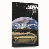 Arctic Monkeys Tranquility Base Poster – Retro Space Wall Art