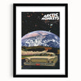 Arctic Monkeys Tranquility Base Poster – Retro Space Wall Art