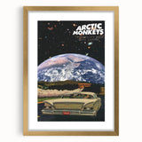 Arctic Monkeys Tranquility Base Poster – Retro Space Wall Art