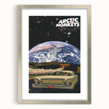 Arctic Monkeys Tranquility Base Poster – Retro Space Wall Art