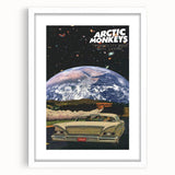 Arctic Monkeys Tranquility Base Poster – Retro Space Wall Art