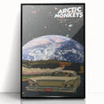 Arctic Monkeys Tranquility Base Poster – Retro Space Wall Art