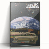 Arctic Monkeys Tranquility Base Poster – Retro Space Wall Art