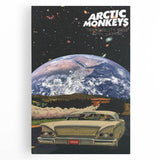 Arctic Monkeys Tranquility Base Poster – Retro Space Wall Art