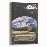 Arctic Monkeys Tranquility Base Poster – Retro Space Wall Art
