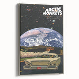Arctic Monkeys Tranquility Base Poster – Retro Space Wall Art