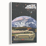 Arctic Monkeys Tranquility Base Poster – Retro Space Wall Art